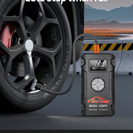 Wireless Car Jump Starter & Portable Power Bank