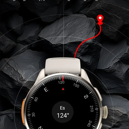 5G AMOLED Smart Watch with GPS & WiFi