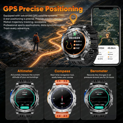 T-RX4 Ultra GPS Smart Watch