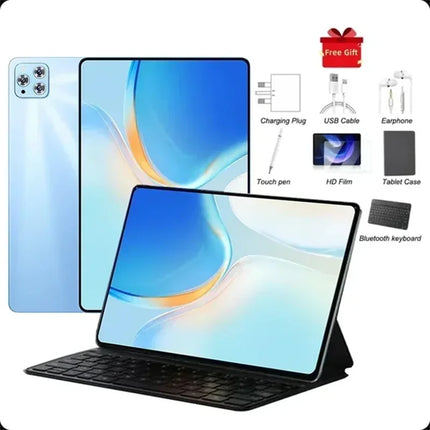 2025 Pad Air Pro 12" Android 14 Tablet – 22GB RAM, 2TB ROM