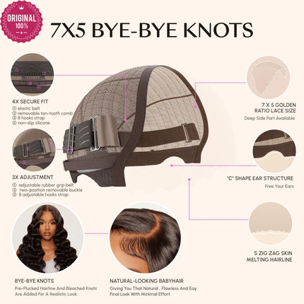 Beautyforever Water Wave Wig – 7x5 HD Lace, Glueless