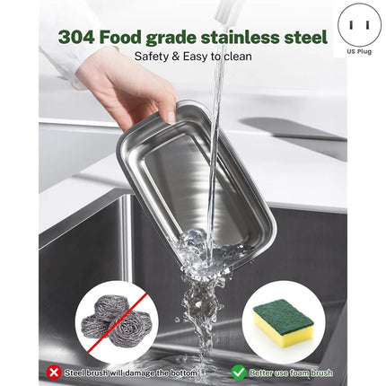 A52Q Cordless Self-Heating Lunch Box – 16,000mAh, Perfect for Office, Car & Travel