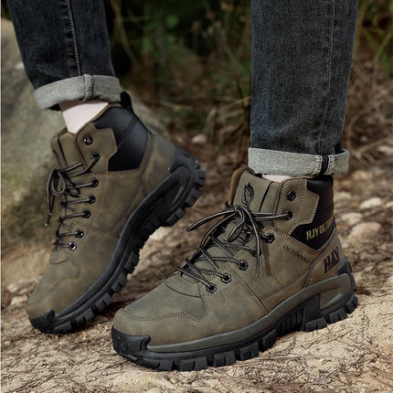 Men’s Leather Combat Boots