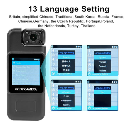 Mini Caméra Wi-Fi 4K – Vision Nocturne Infrarouge, Body Cam & Caméra Sport Portable