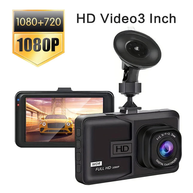 Dash Camera Loop Recording Car Vehicle DVR Video