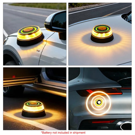 V16 LED Emergency Warning Light for Car, Truck & Trailer