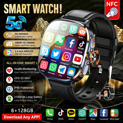 5G/4G Smart Watch with Video Call