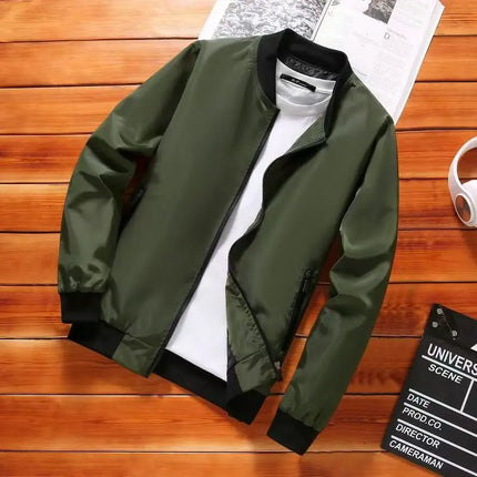Men's Bomber Jacket Slim Fit