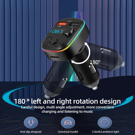Car Bluetooth 5.0 FM Transmitter Handsfree