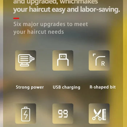 3 in 1 Kemei Original Hair Clipper Kit for Men,Electric Shaver,Hair