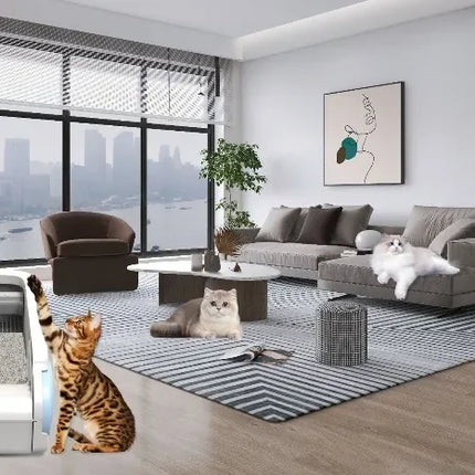RUTI Smart Automatic Self-Cleaning Cat Litter Box WiFi