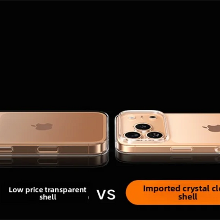 Dibellay DIVI Soft Clear TPU Case – Shockproof Silicone for iPhone 11–17