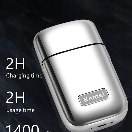 Kemei Tx1 Rechargeable Metal Housing Pro Electric Shaver