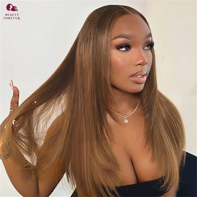 Beautyforever Silky Straight Wig – 13x4 HD Lace, Glueless