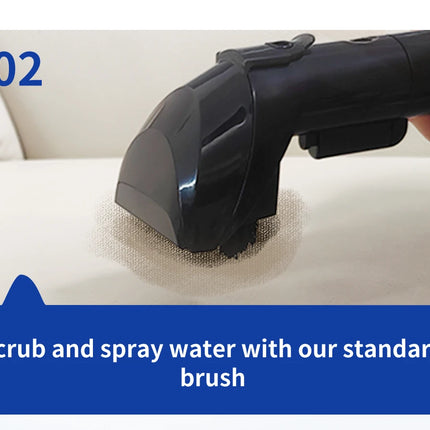 ABIR G80 Handheld Carpet & Upholstery Cleaner, 150,000PA Wet/Dry Vacuum for Home, Car & Pets