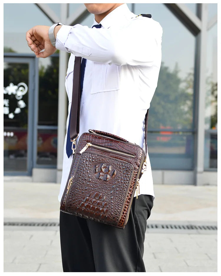 men's bag business  leather