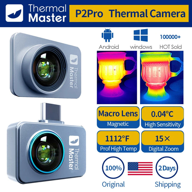 P2 / P2 Pro Thermal Imager Infrared Camera for Phone