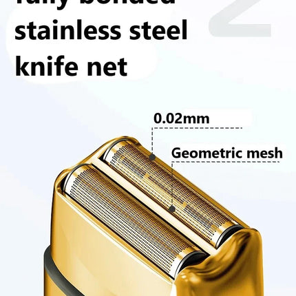 KM-TX3 metal housing rechargeable electric shaver for men