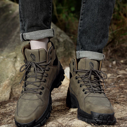 Men’s Leather Combat Boots