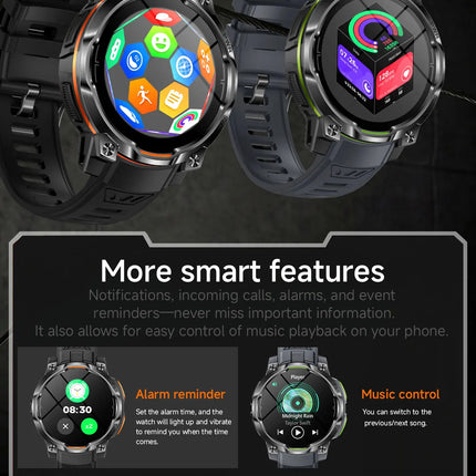 GPS Sports Smart Watch with Flashlight