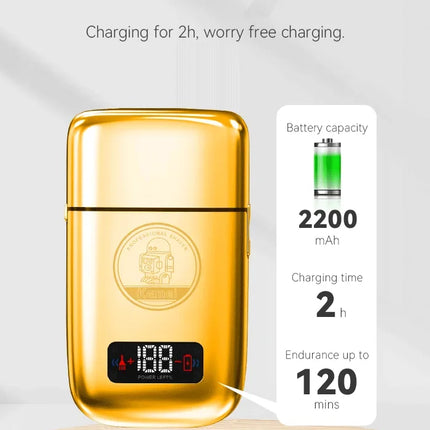Dibellay Premium Gold Shaver Sleek, Powerful & Rechargeable