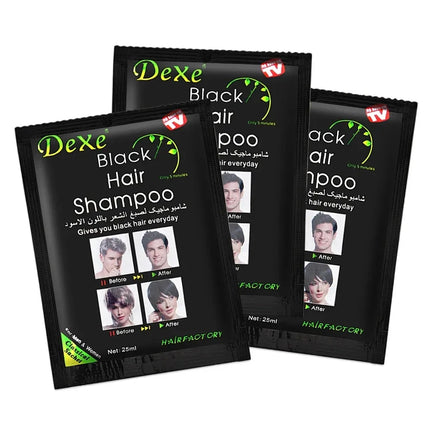 Dexe Black Hair Shampoo – 10 Pcs