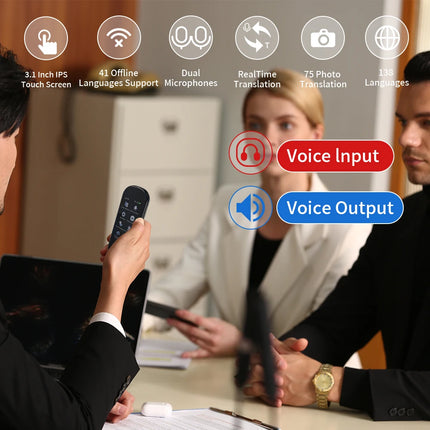 New AI Smart Voice Translator 138 Languages