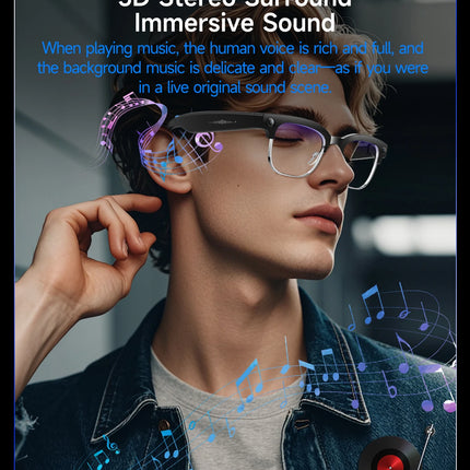 4K AI Smart Glasses with Translation
