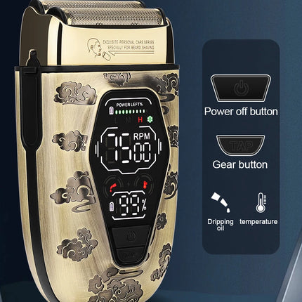 Barber Hair Trimmer Electric Shaver for Men