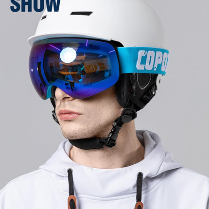 Frameless Anti-Fog Ski Goggles UV400 for Men & Women