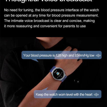 Watches Air Pump Airbag Accurate Measure Smart Watch Men Micro Physical Examination BloodPressure Sport SmartWatch