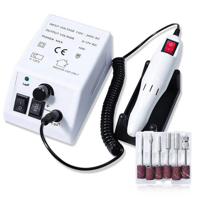 Ponceuse à ongles électrique 20 000 RPM – Manucure & pédicure