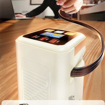 QOOVI 50000mAh Power Bank PD 100W Fast Charging Portable Large Battery Capacity Power Station For iPhone Laptop Samsung Xiaomi