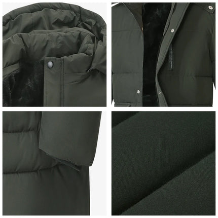 Men’s Fleece Hooded Parka