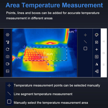 TOOLTOP T7 Thermal Imager 256×192 Android Type-C 25Hz