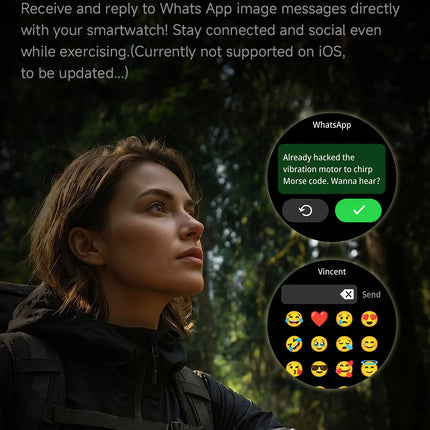 GPS Sports Smart Watch with Flashlight