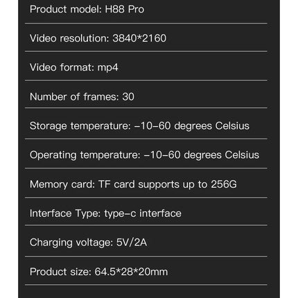 Dibellay 4K Magnetic Body Cam – Smart Wireless Action Camera