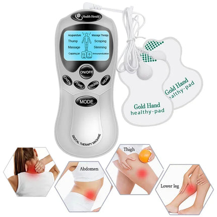 Electric Muscle Massager + Storage bag Tens