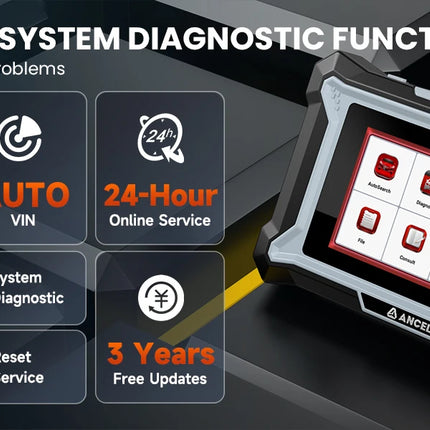 DS100 OBD2 Car Diagnostic Tools Auto 4 System Code Reader ABS EPB BMS ETS Gear Oil SAS Reset ODB OBD 2 Automotive Scanner