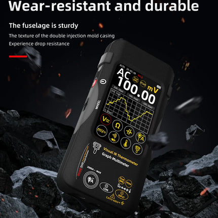 DIBELLAY BSIDE SH9/SH7 Thermal Imager & Multimeter 2-in-1 (320×320, 20000 Counts) – Auto & Heating