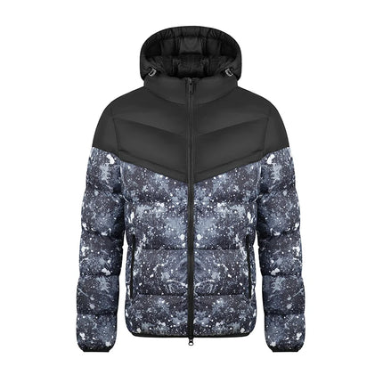 Men’s Color-Block Winter Parka