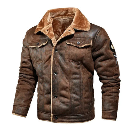 Men’s Faux Fur-Lined Jacket