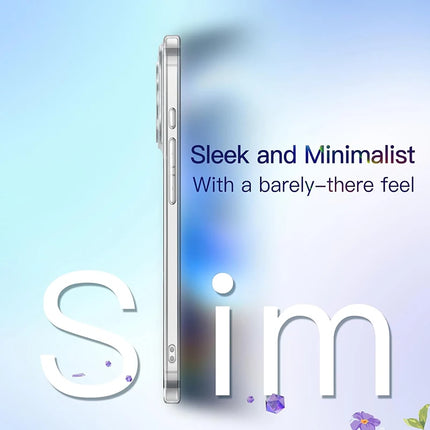 Dibellay  Clear Magsafe Case – Hard PC Bumper for iPhone 17 Series