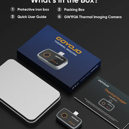 GW192A Thermal Imaging Camera for iPhone & Android