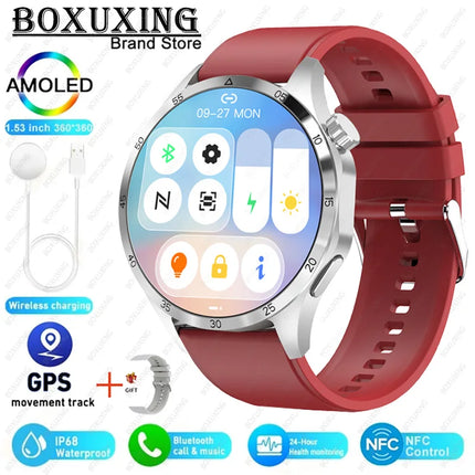 Smart Watch Men Bluetooth Call GPS