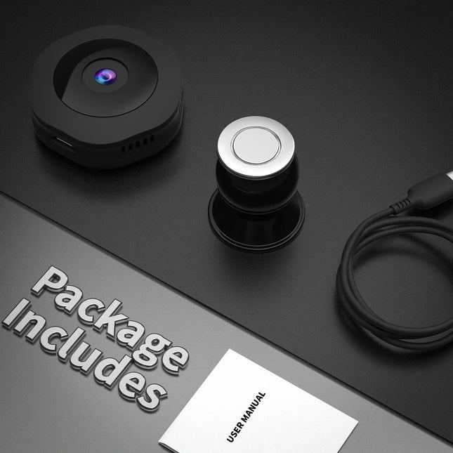 Mini cámara IP H6 HD 1080P, videocámara oculta para niñera