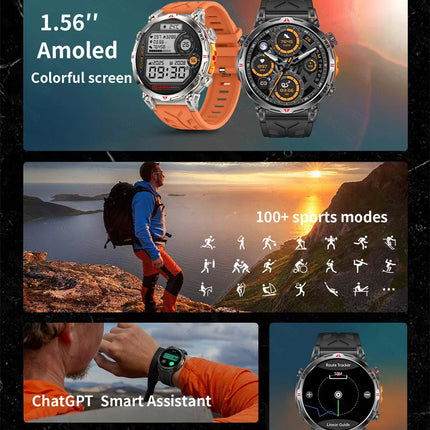 Smart Watch For Man New Sports Fitness tracking GPS