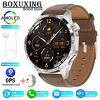 Brown leather