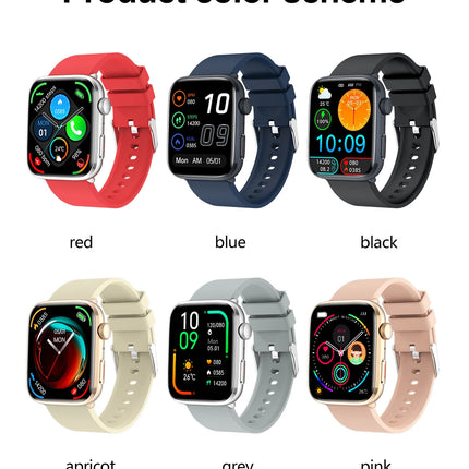 AI Smart Watch Health Monitor HRV+PPG