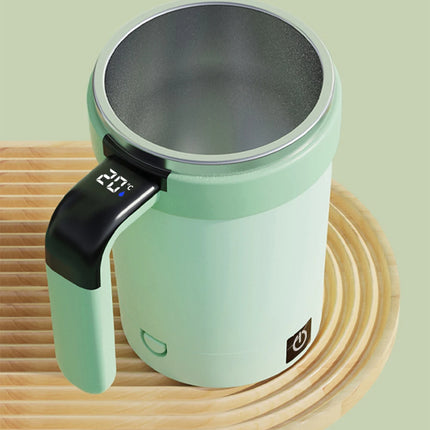 DIBELLAY – Tasse Magnétique Auto-Mélangeuse Rechargeable en Acier Inoxydable
